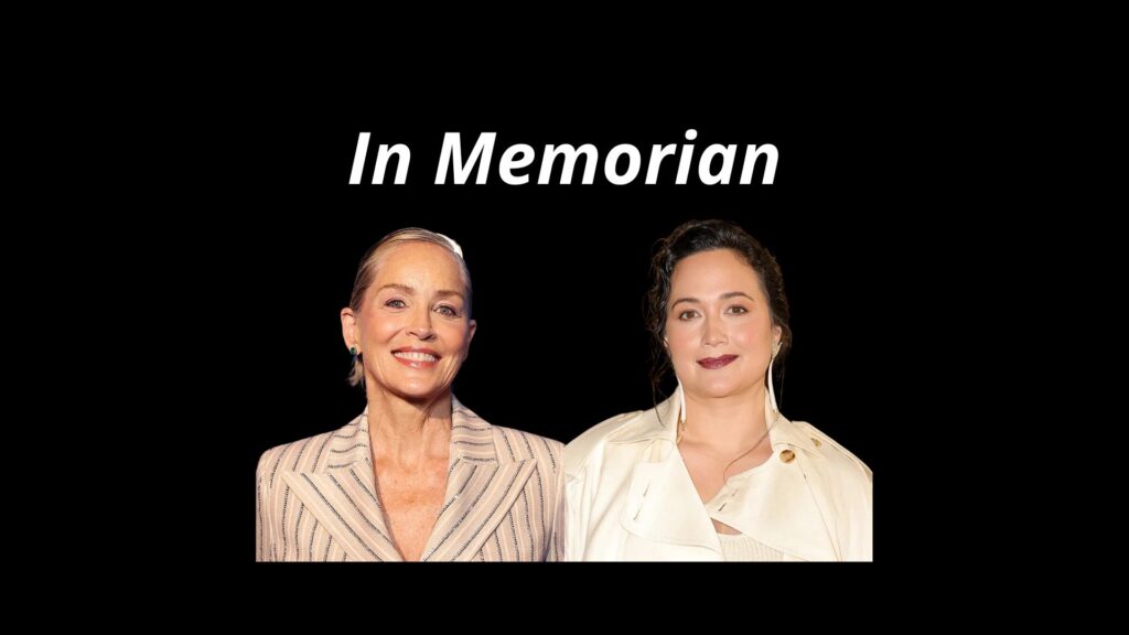 in memoriam - comedia - sharon - stone - lily - Gladstone