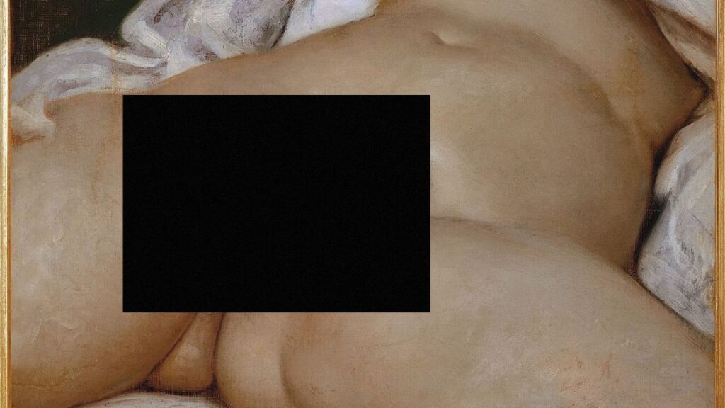 El origen del mundo de Gustave Courbet - 1866