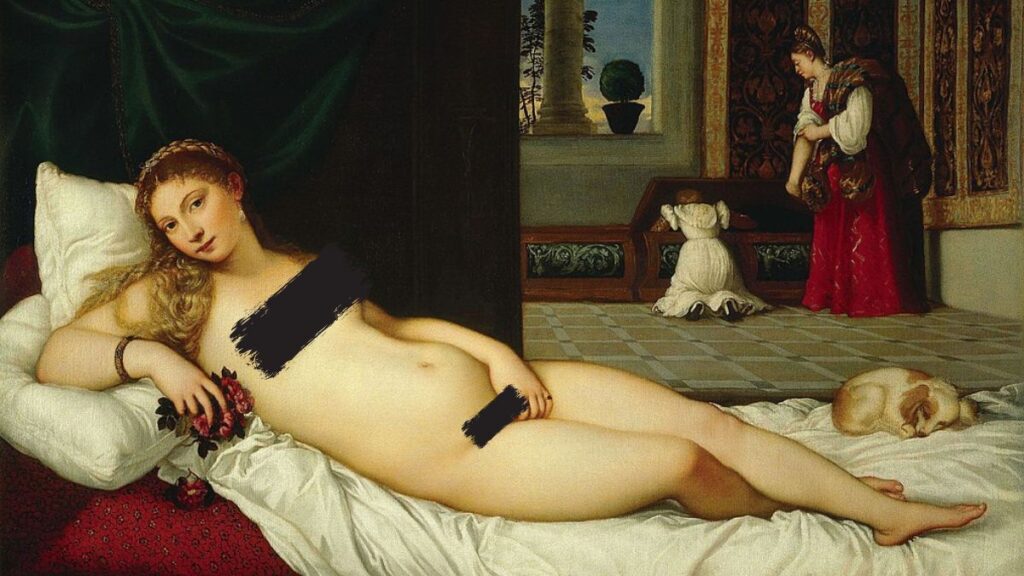 La Venus de Urbino de Tiziano (1)