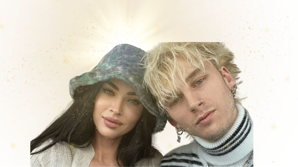 megan fox - mgk - bebé arcoiris