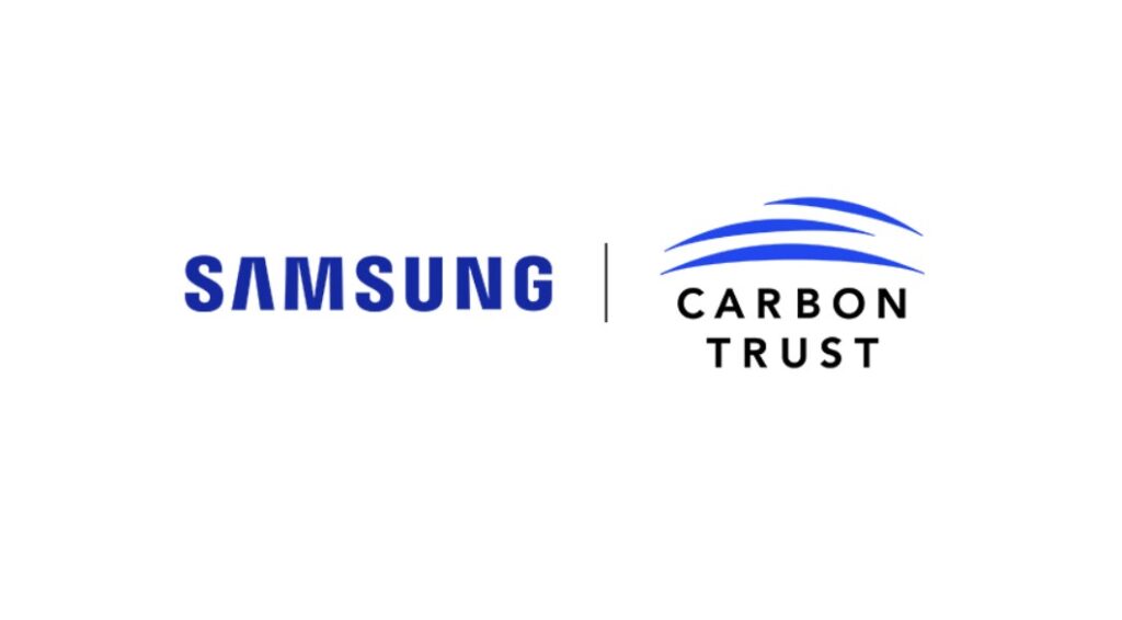 samsung carbon trust - sostenibilidad medir emisiones de carbono - ia