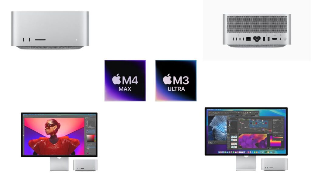 Mac Studio - Chip - m4 - max - m3 - ultra - apple - ia