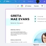 Cómo crear un currículum vitae (CV) con Canva: Guía paso a paso