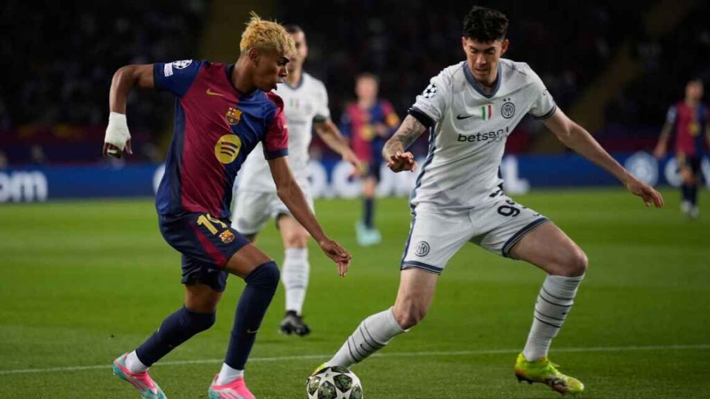 Barcelona Inter de Milán semifinal - Champions League - lamine yamal
